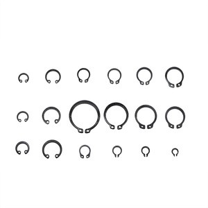225PCS Circlip Set External/Internal Retaining E-type Cir clip Lock Snap Retaining Ring Assortment Set holes Shaft Collar Washer