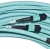 Import 24 Fiber 100G OM4 MTP/MPO Backbone Trunk Cable Patch Cords from China