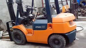2.5 ton used japan truck second hand TOYOTA forklifts for sale
