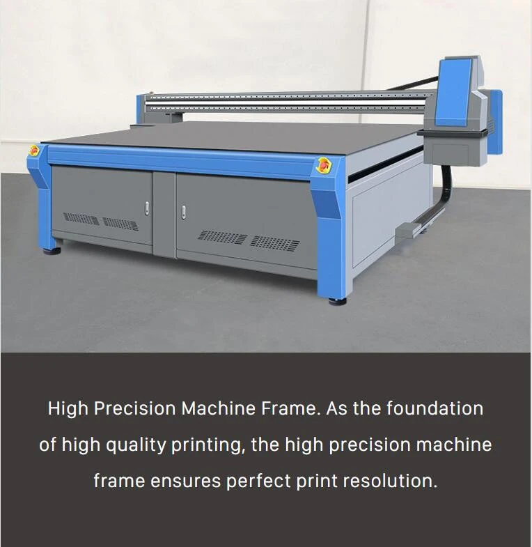 250x130cm 8x4 Feet DX8 Printheads Glass Wood  Ceramic Glass Large Format LED UV Flatbed Printer With Powerful Vacuum