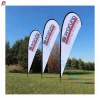 260gsm knitted polyester teardrop banner stand with water base