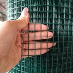 2x2 Fence Panels In 6 Gauge Green Galvanized Welded Wire Mesh