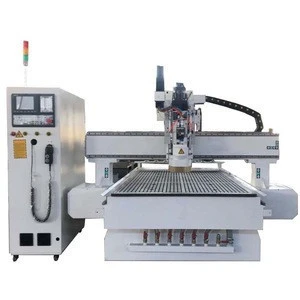 3 axis 1325 atc cnc wood router 8&#39;&#39;x4&#39;&#39; auto tool changer woodworking cutting Slotting machine
