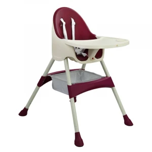 3 in 1 multifunctional restaurant children feeding  steel seat baby high chair baby booster chair booster seat baby