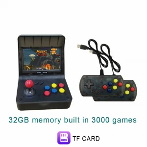 3000 Games Retro Portable Mini Arcade Video Game Console 4.3 Inch Handheld Game Console for  Gift