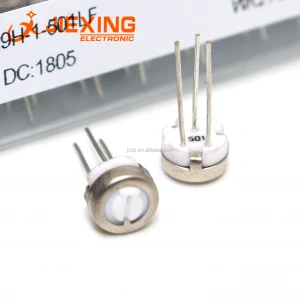 3329 Trimmer Resistor 3329H-1-501LF 500 OHM 500R Precision Single-turn Adjustable Potentiometer 60 degree 12mm length