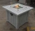 Import 33.5&quot; Square Fire Pit Table Alu. Outdoor Furniture Gas Garden Heater from China