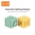 Import 3d educational food grade emboss baby stacking toys silicone building blocks from China