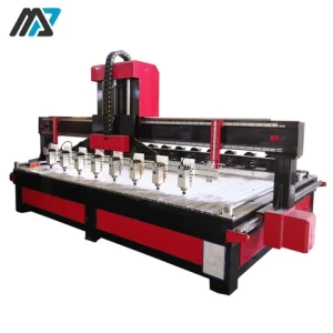 3D Engraving 8 Multispindle Turning Hand Wood Carving Drill Cnc Machine
