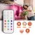 Import 3pack creative dimmer 13 colors RGB with infrared color remote control led cabinet night lights from China
