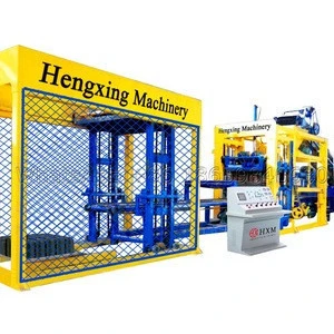 4-25 Small production machinery automatic cement block making machine concrete block machine for small investment