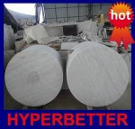 4 person italian round marble dining table set