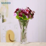 400003 Lead-free Soda-lime Vase Glass Vase For Home Decor,Wedding vase or Gift