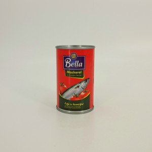 425g*24tins/CTN Ho Paper Label Canned Mackerel in Tomato Sauce