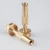Import 4&quot; Adjustable Brass Garden Nozzle Fitting Brass Knurled High Pressure For Water From Spray To Jet Metal Hose Nozzle from China