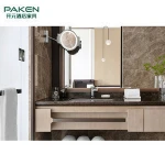 5 star luxury hotel bathroom vanity cabinet for vietnam korean india hotel