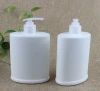 500ml 600ml white plastic shampoo lotion sanitizer bottle