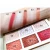 Import 50Pcs Custom Your Logo Highlighter Powder Makeup Eye Shadow Pallet With Mirror Blush Eyeshadow Palette from China