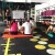 Import 50x50cm thick rubber floor tile/gym rubber flooring/rubber mats gym floor from China