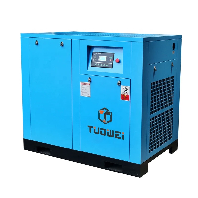 55kw 339cfm AC Power Direct Drive Rotary Screw Type Air Compressor for Pneumatic Tools