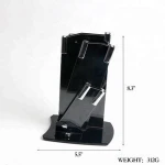 6 piece hot selling stainless steel kitchen knife set with stand