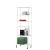 Import 60 x 35 x H180cm Commercial 6 Tier Shelf Adjustable Steel Wire Metal Shelving with wheels from China