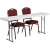 Import 6ft Heavy Duty White Plastic Seminar Conference Folding Training Office Table from China