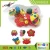 Import 6pcs water spray headcard environmental vinyl baby bath ocean animal Floating toys shantou from China
