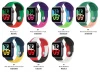 7 Colors For Apple Watch Band 38/40mm 42/44mm Rubber Belt Smartwatch Bracelet Black Unity Sport Silicone Strap