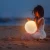 Import 8-24cm LED Night Light 3D Printing Moon Lamp, Warm and Cool White Dimmable Touch Control from China