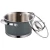 Import 8 pcs straight shape stainless steel pan cookware set with pots and casserole for kitchen cooking pot from China