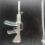 Import 850ml AK47 rifle gun shaped glass decanter / unique gun shaped glass whiskey decanter and glasses sets from China