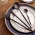 Import 8pcs Stainless Steel silver Dinnerware Set Dinner Knife Spoon Fork Sets Western Restaurant Silver Cutlery Sets from China