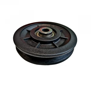 90 mm Cable Pulley 360 Degree Rotation Traction Wheel Plastic Pulley for DIY Gym Fitness equipment