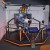 A strong sense of speed mini amusement park ride virtual reality platform in Business
