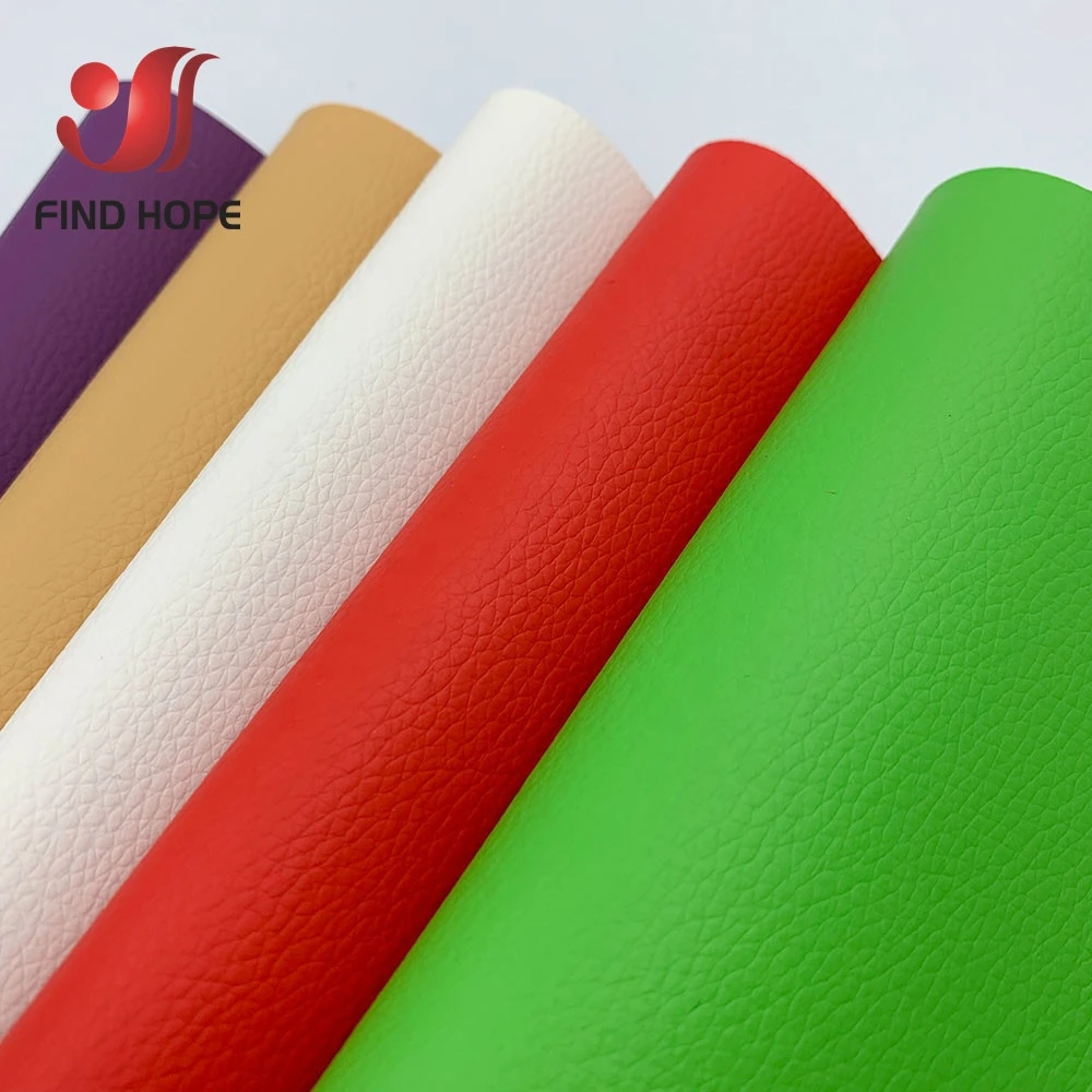 A4 20*30cm Litchi PU Faux Leatherette Vinyl Sewing Fabric Faux Leather For Earring  DIY Bow Making Sheet