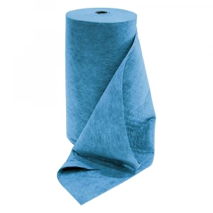 Absorbent Roll, Blue, 64 gal., 32 In. W