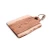 Import Acacia Wooden Chopping Board with Hole to Hang 25x19x1.5 cm Live Edge Natural Wood Cutting Board Wooden Serving Board Platter from India