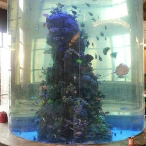 acrylic aquarium / mini fish tank / led aquarium accessories