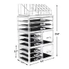 Acrylic Jewelry and Cosmetic Storage Drawers Display 11 Drawers 4 Piece Organizer Boxes Makeup Case