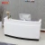 Import Acrylic solid surface hospital reception counter simple design round service counter reception desk from China