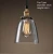 Import Adjustable Height Indoor Brass Hanging Fixture Edison Bulb Clear Glass Industrial Vintage Nordic Pendant Light from China