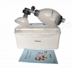 Adult Solid silicone respirator W/ oxygen pipe storage bag