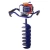 Import AG203-44F 52CC Gasoline Powered Earth Auger Machine  with 100mm auger bits from China