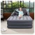 Import Airbed Wth Headboard  Queen Size Air Mattress With Built-in Pump Inflatable Airbed from China