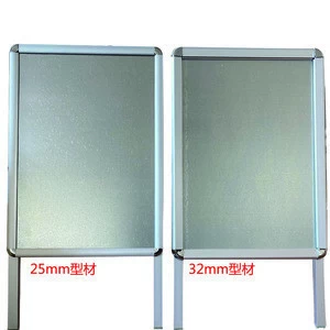 aluminum Material A1 outdoor poster stand
