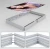 Import Aluminum profile snap frame, double-sided backlit LED aluminum fabric light box frame profile from China