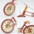 Import Aluminum wire DIY hand knitting bicycle decorations aluminum wire creative car model toy features handmade crafts from China