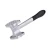 Import Amazon Best Seller Stainless Steel Kitchen Mallet Hammer Tools Heavy Duty Double Sided Commercial Meat Tenderizer from China