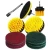 Import Amazon Best Selling Household Bathroom Carpet Cleaning Polishing  Electric disc Drill Brush Set of 8 from China